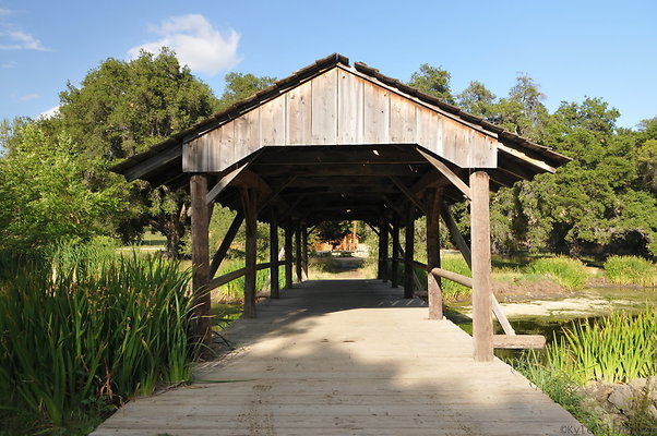 08 Golden Oak Covered bridge